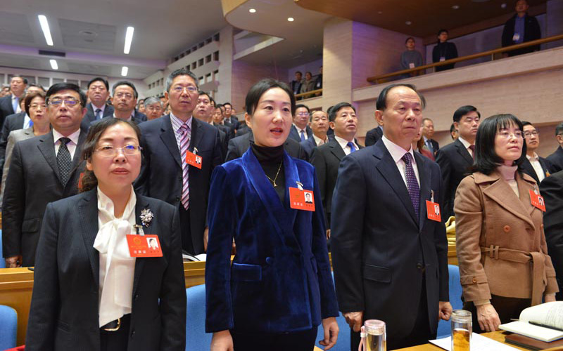 （組圖）山東省十三屆人大三次會議開幕