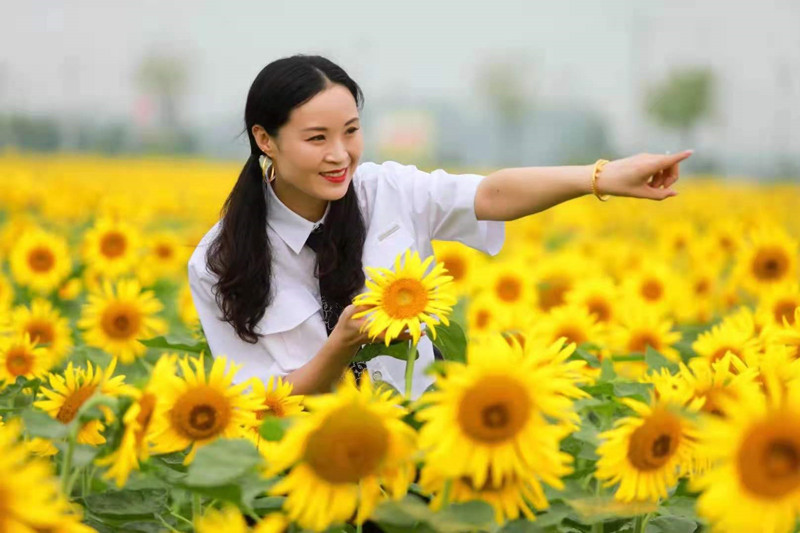 吸引眾多居民前去打卡。 濟南槐蔭區委宣傳部供圖