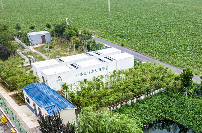 具有自主知識產權的服務區污水應急處理系統。 山東高速供圖