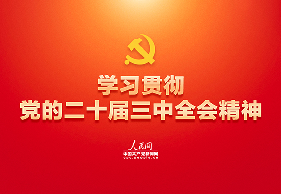 專題｜學習貫徹黨的二十屆三中全會精神