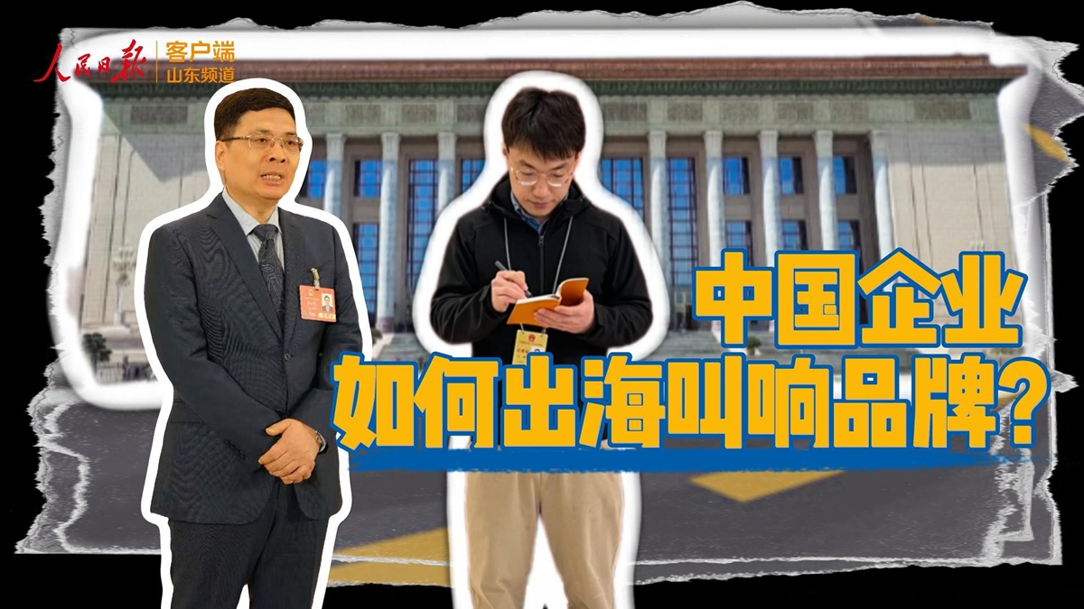 人民日報記者對話周云杰代表：中國企業如何出海叫響品牌？